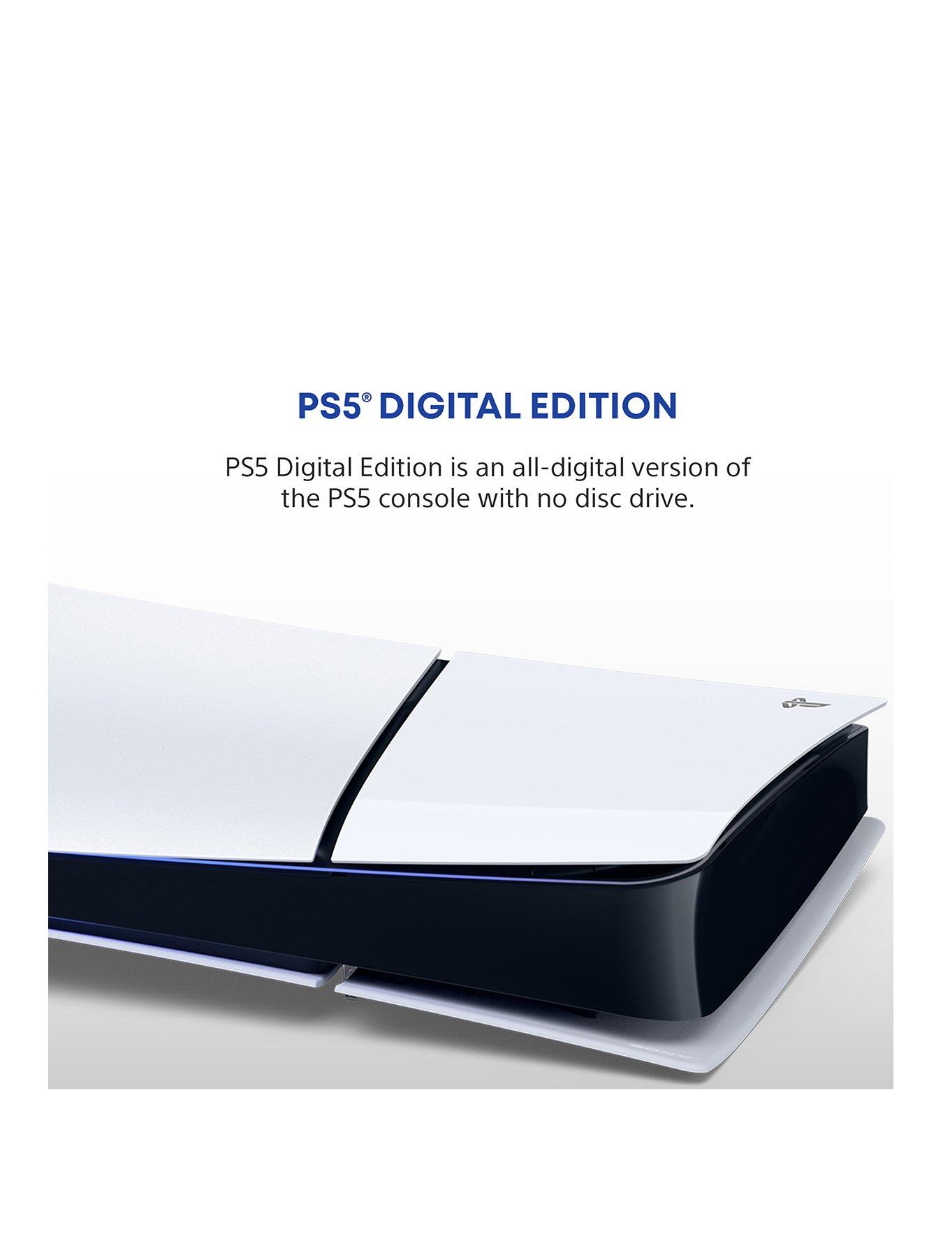 PlayStation 5 Digital Edition (model group - slim) | very.co.uk