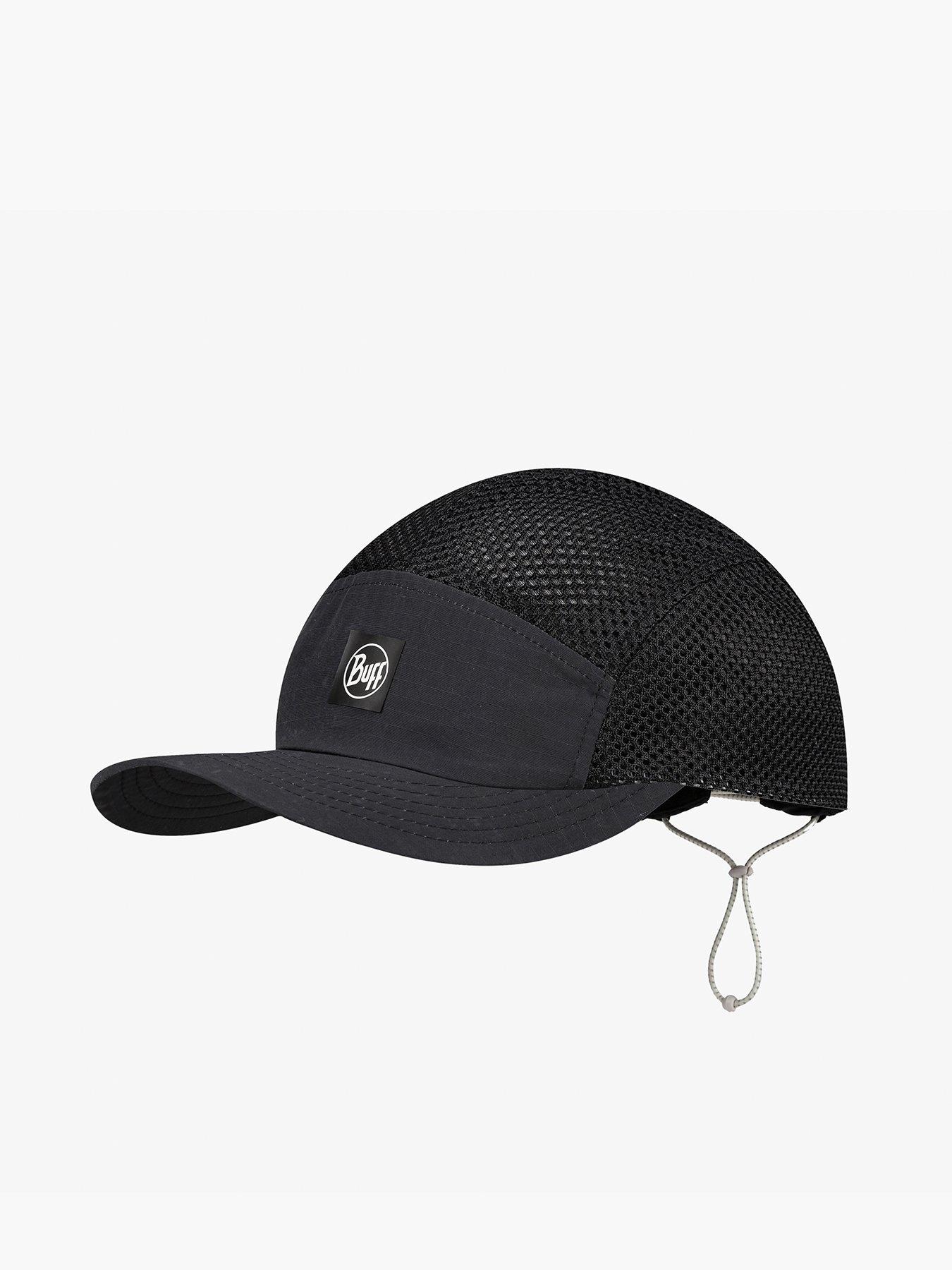 Image 1 of 3 of Buff Adults Unisex 5 Panel Air Cap - Black
