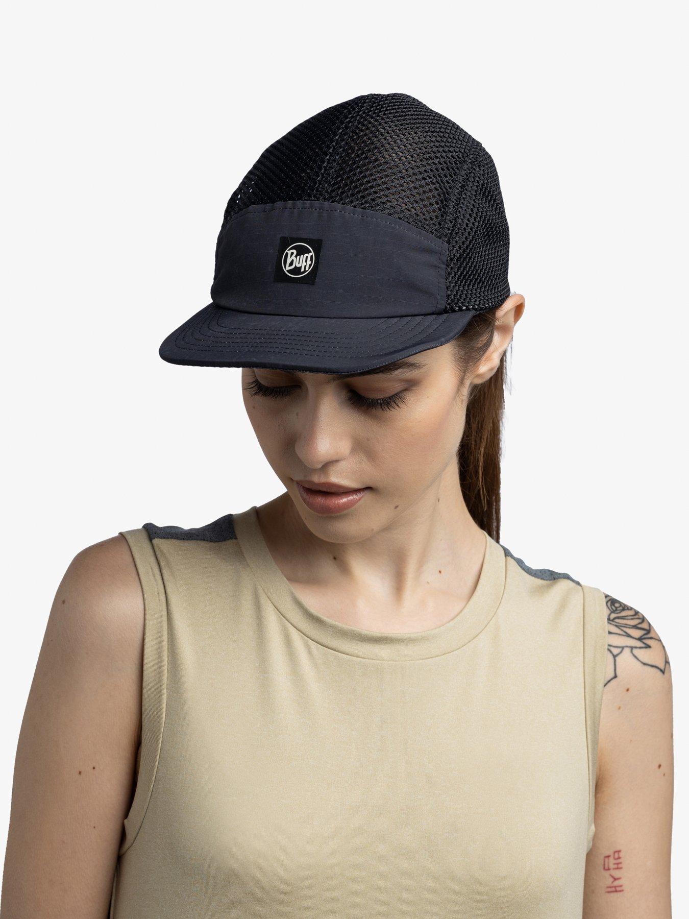 Image 3 of 3 of Buff Adults Unisex 5 Panel Air Cap - Black