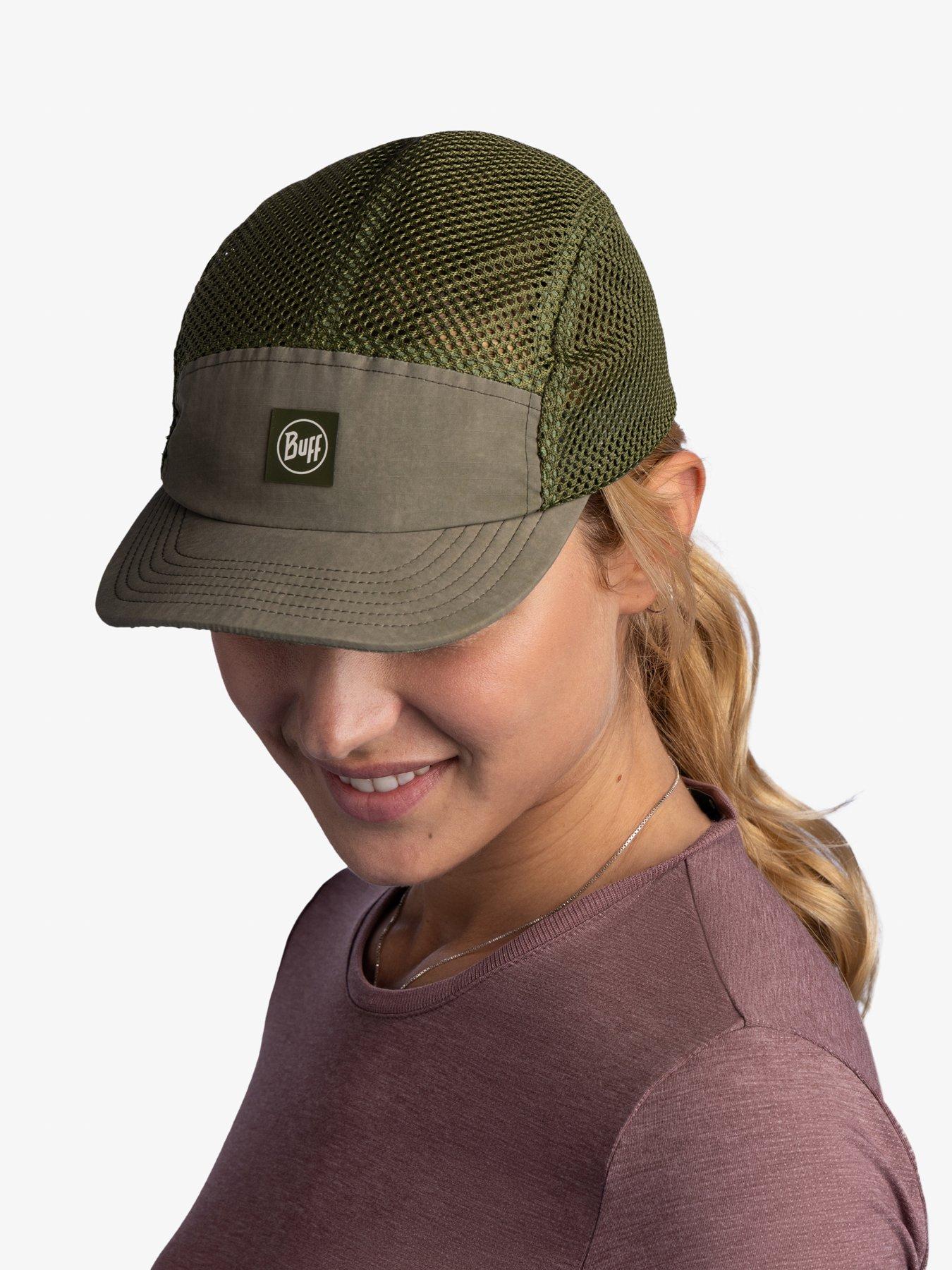 Image 4 of 4 of Buff Adults Unisex 5 Panel Air Cap - Khaki