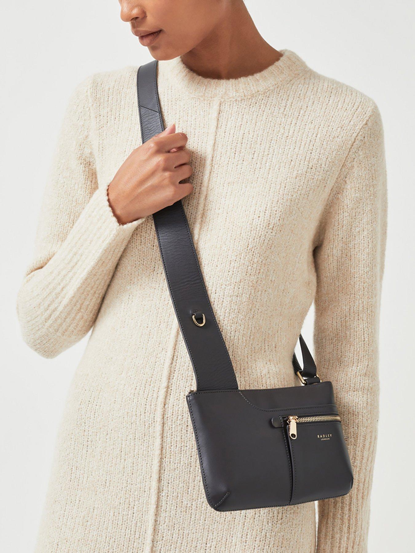 Radley Pockets 2.0 Mini Ziptop Crossbody- Thunder | very.co.uk