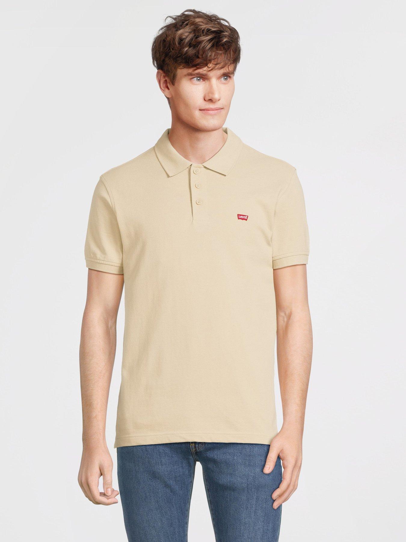 Levi's Housemark Logo Regular Fit Polo Shirt Khaki