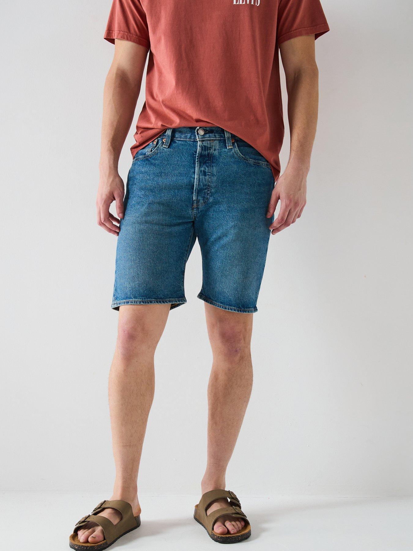 undefined 501 Original Regular Fit Denim Shorts - Mid Wash
