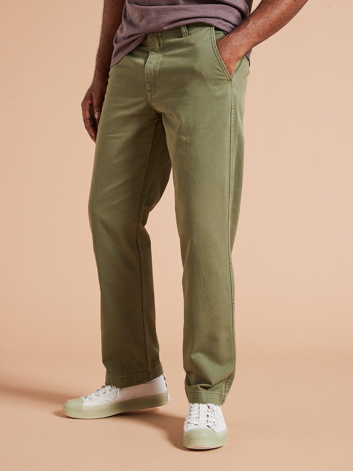 undefined Xx Straight Fit Chino Trousers - Khaki