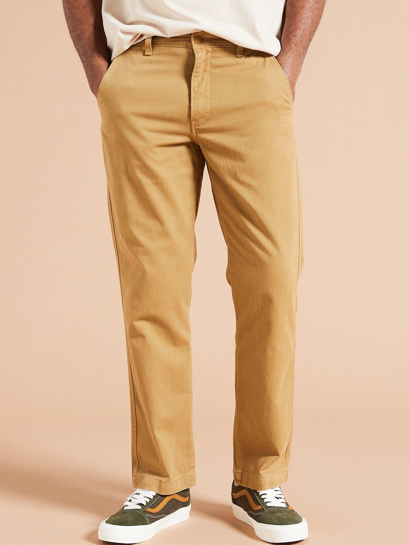 BOSS Chinos KANE regular tapered fit in beige