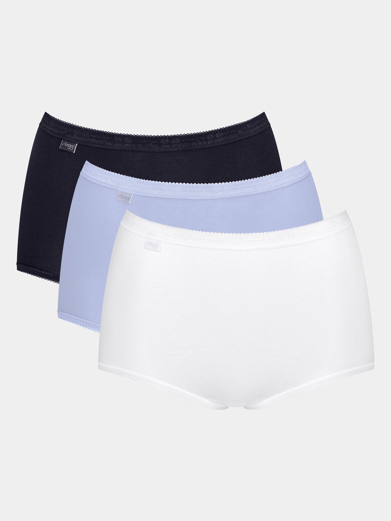 No Vpl High 3 Pack Waisted Full Brief