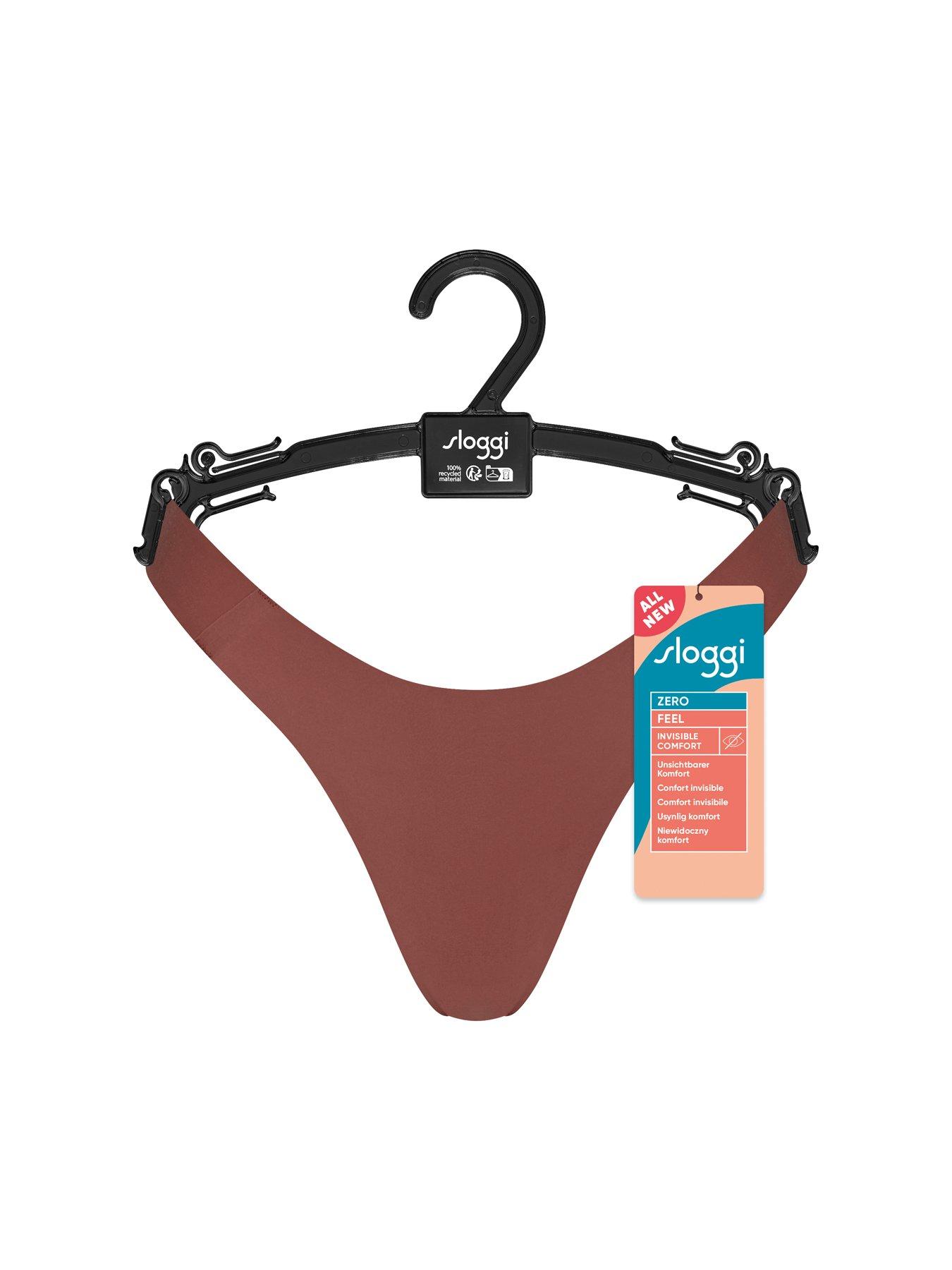 Image 5 of 5 of Sloggi ZERO Feel 2.0 Tiny Tanga Briefs - Burnt Henna Brown