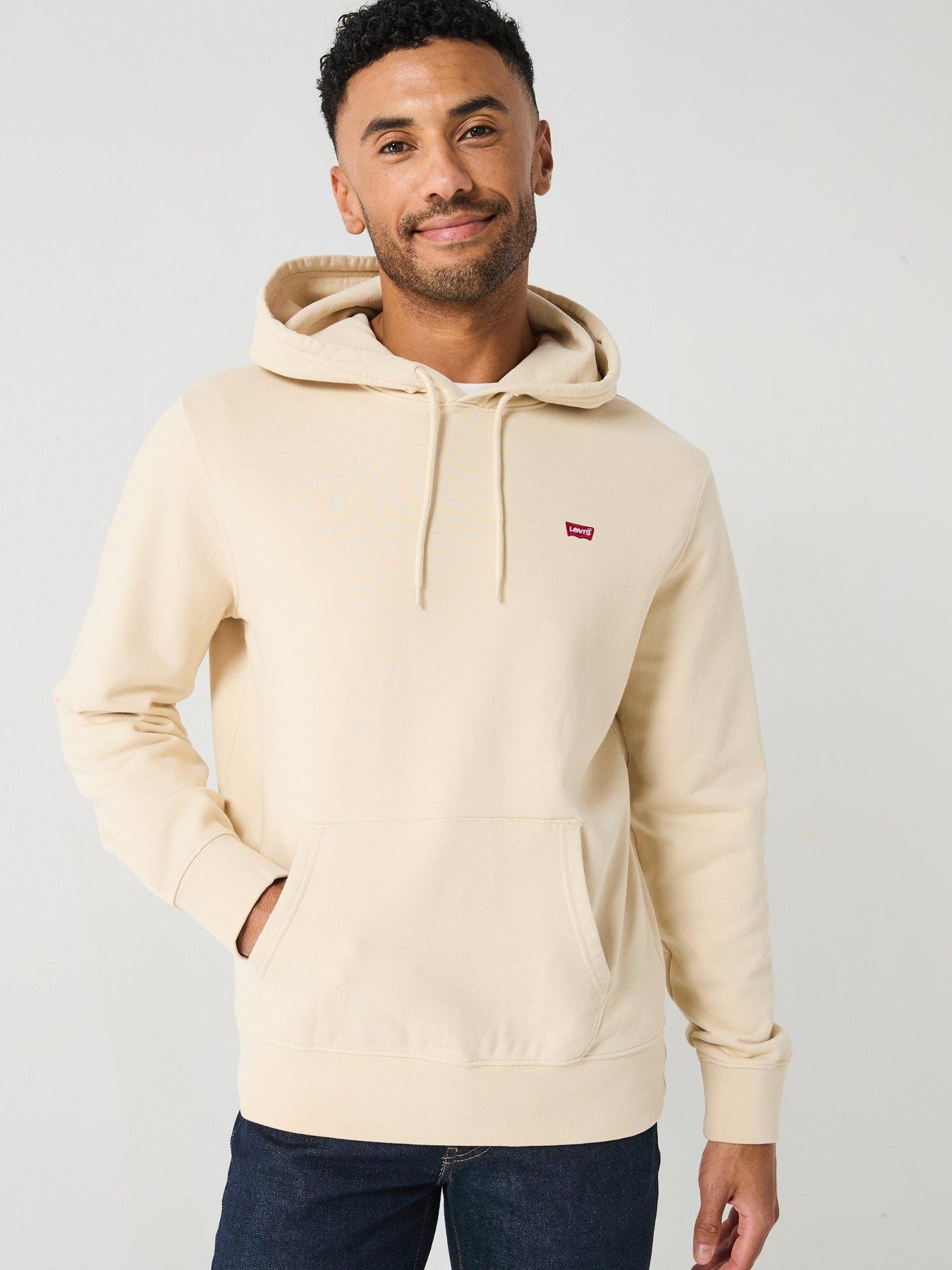 Image 1 of 4 of Levi's The Original Housemark Logo Hoodie - Beige