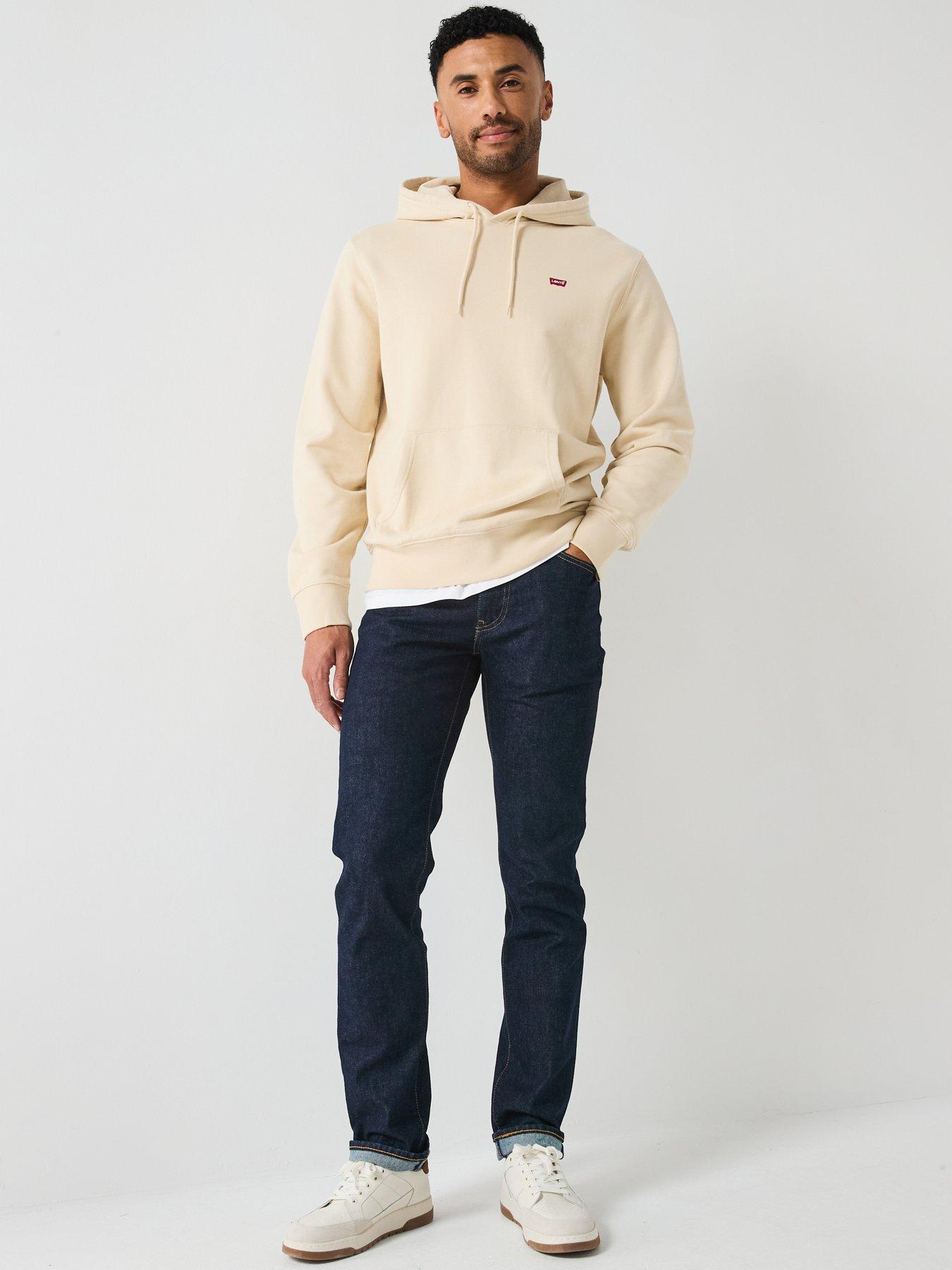 Image 3 of 4 of Levi's The Original Housemark Logo Hoodie - Beige