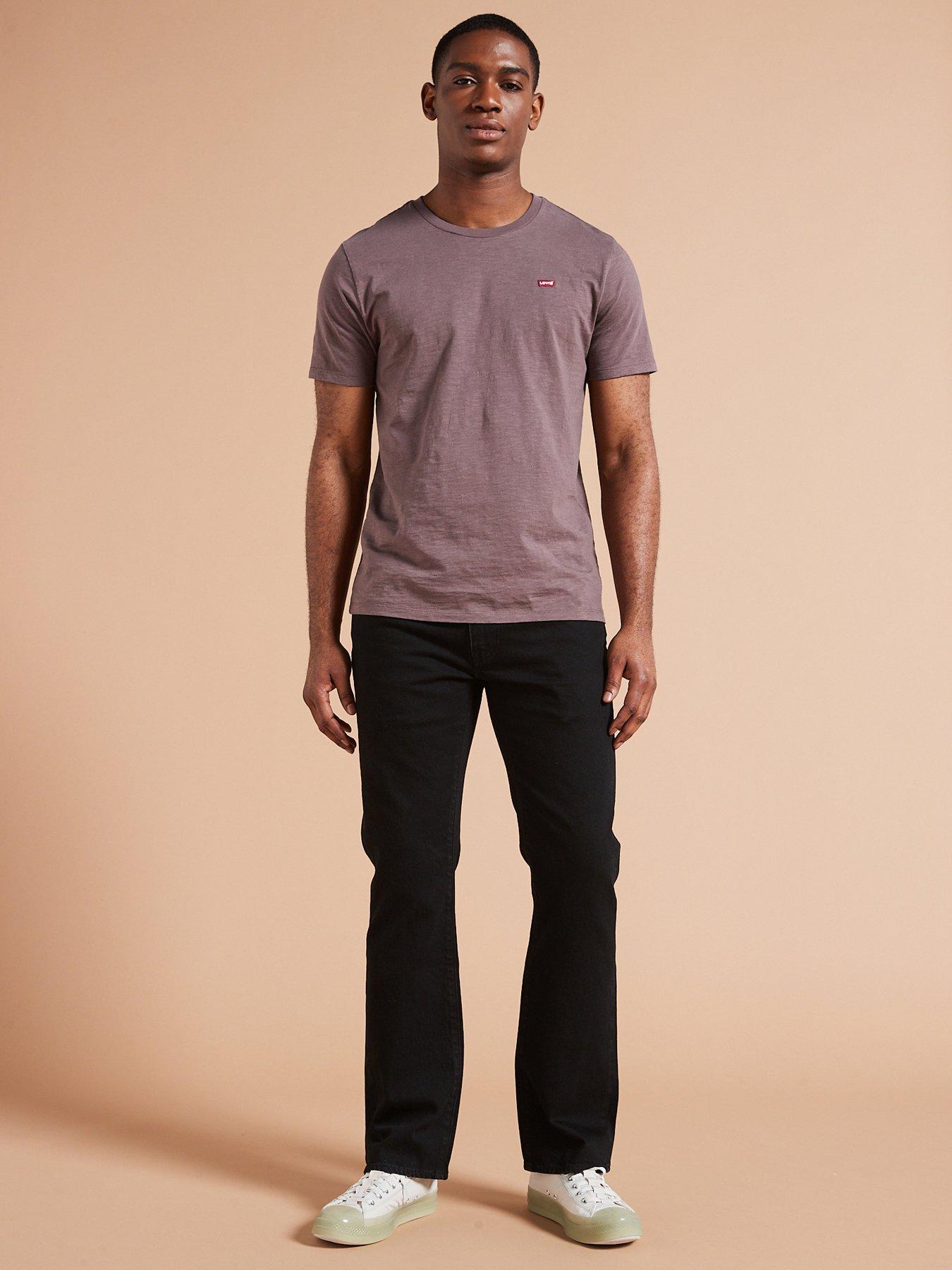 Black levi on sale 527 jeans