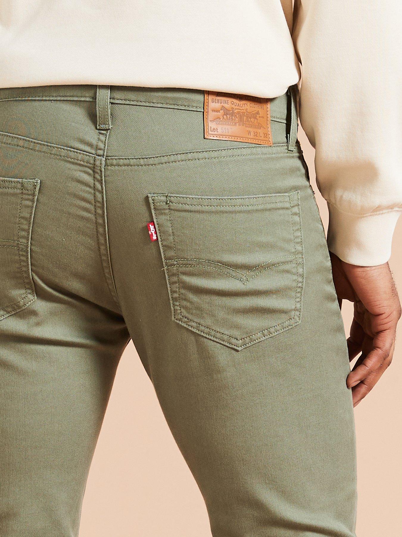 Khaki levis jeans hotsell