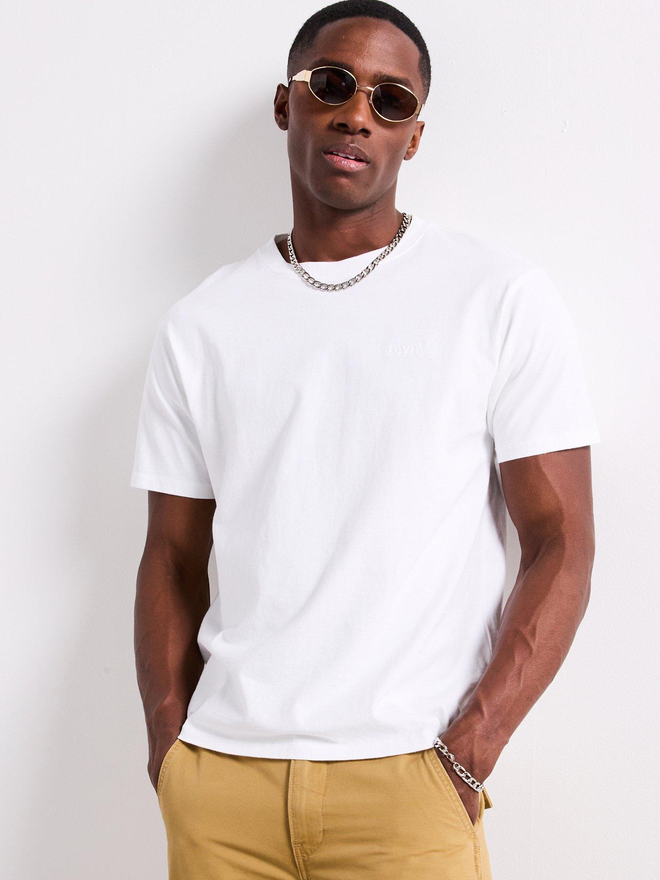 Levi's Short Sleeve Red Tab Vintage T-shirt - White | Very.co.uk