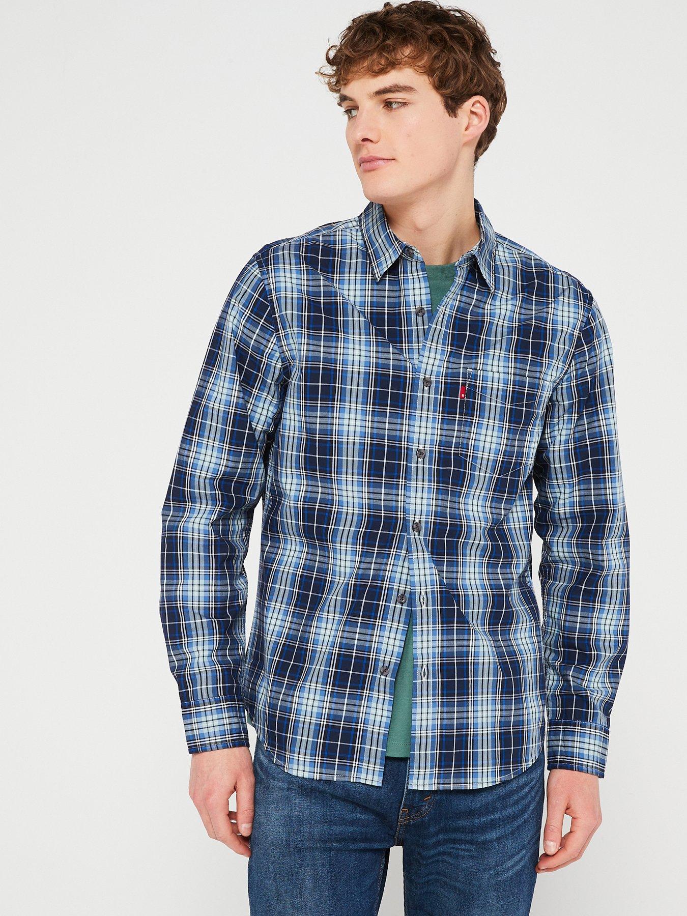 Levi's men's checkered outlet casual shirt