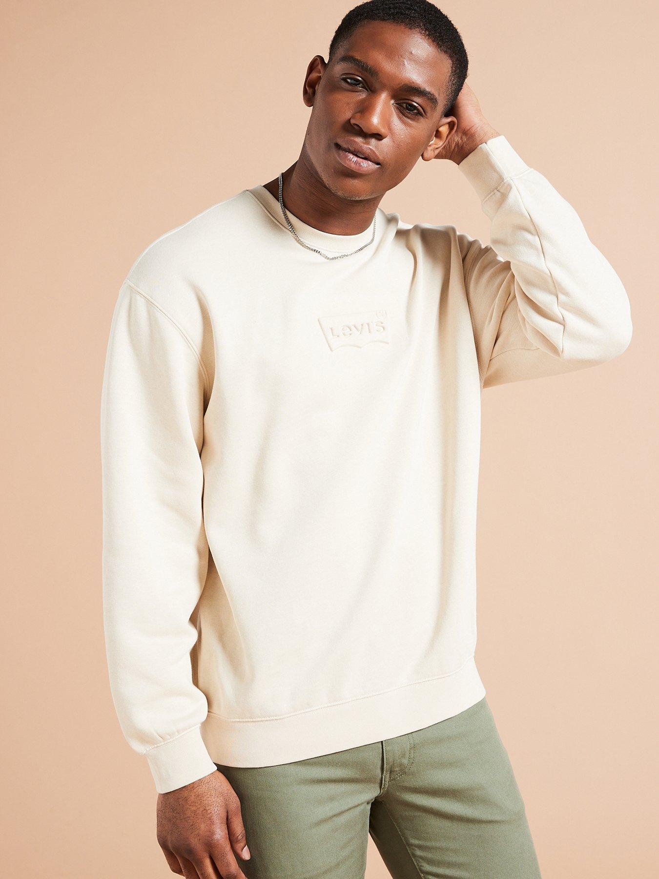 Beige sweatshirt sale