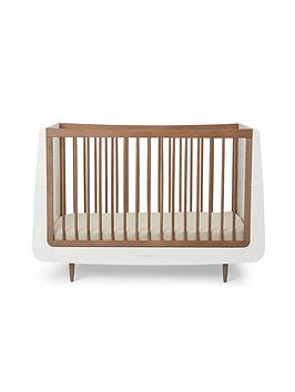 Product photograph of Snuz Snuzkot Cot Bed The Natural Edit - Walnut from very.co.uk