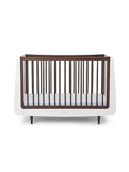 Product photograph of Snuz Snuzkot Cot Bed The Natural Edit - Ebony from very.co.uk