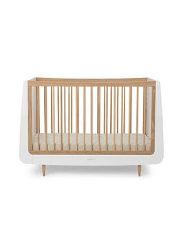 Product photograph of Snuz Snuzkot Cot Bed The Natural Edit - Oak from very.co.uk