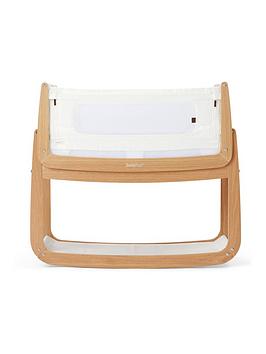 Product photograph of Snuz Snuzpod 4 Bedside Crib The Natural Edit - Oak from very.co.uk