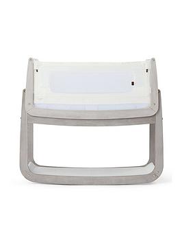 Product photograph of Snuz Snuzpod 4 Bedside Crib The Natural Edit - Silver Birch from very.co.uk