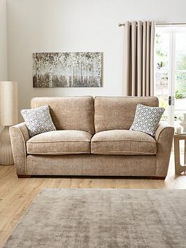 Product photograph of Very Home Ariana 3 Seater Fabric Sofa from very.co.uk