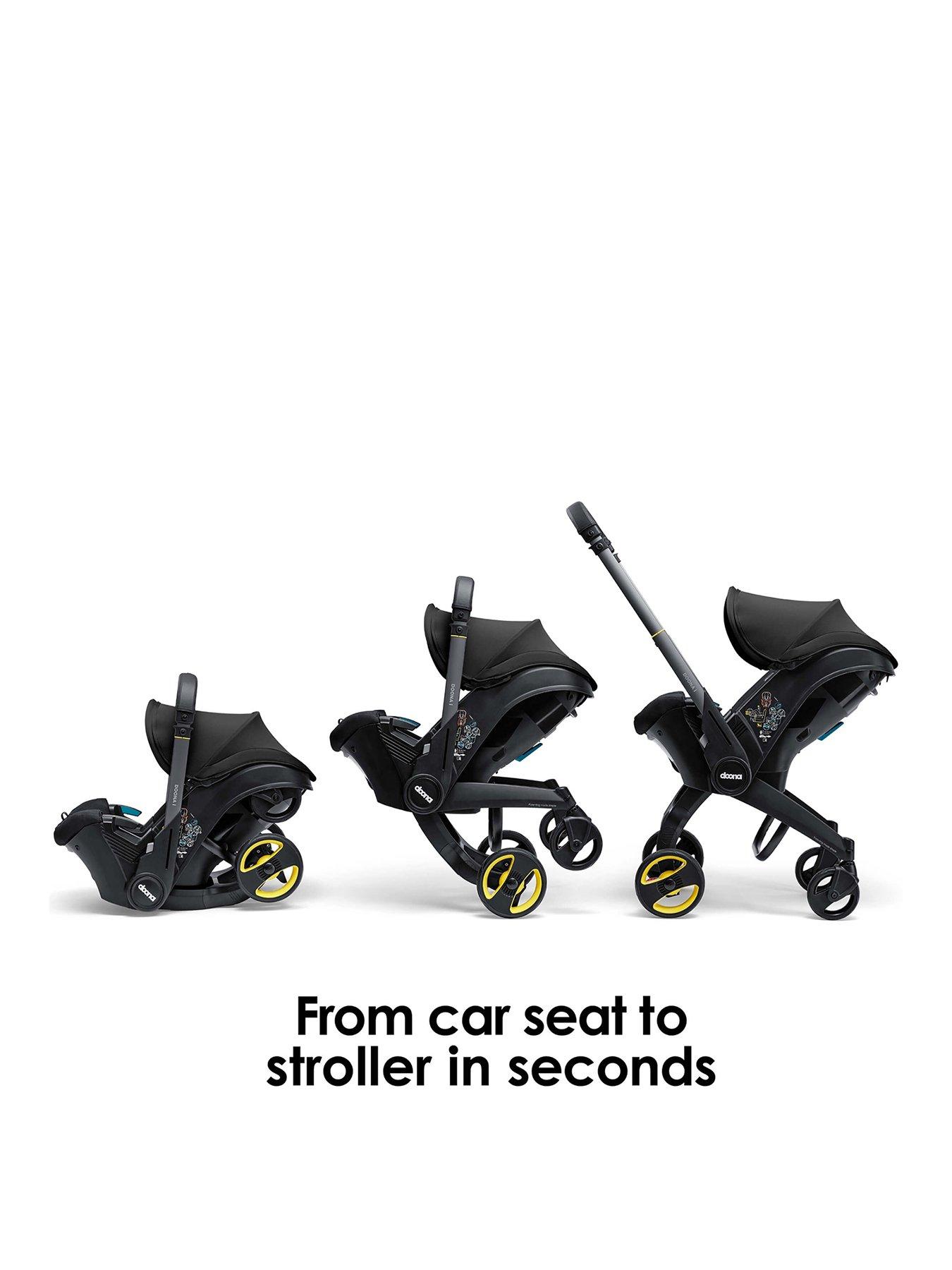 Black 2024 doona stroller