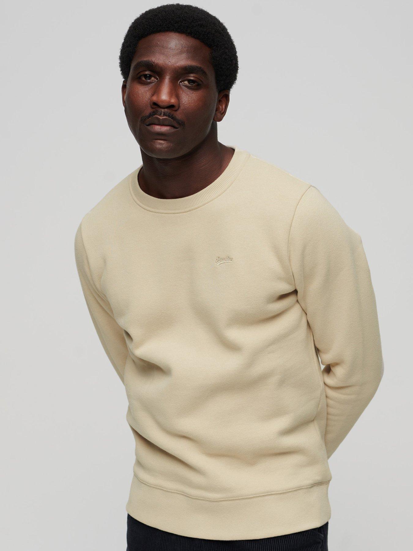 Essential Logo Crew Sweatshirt - Beige