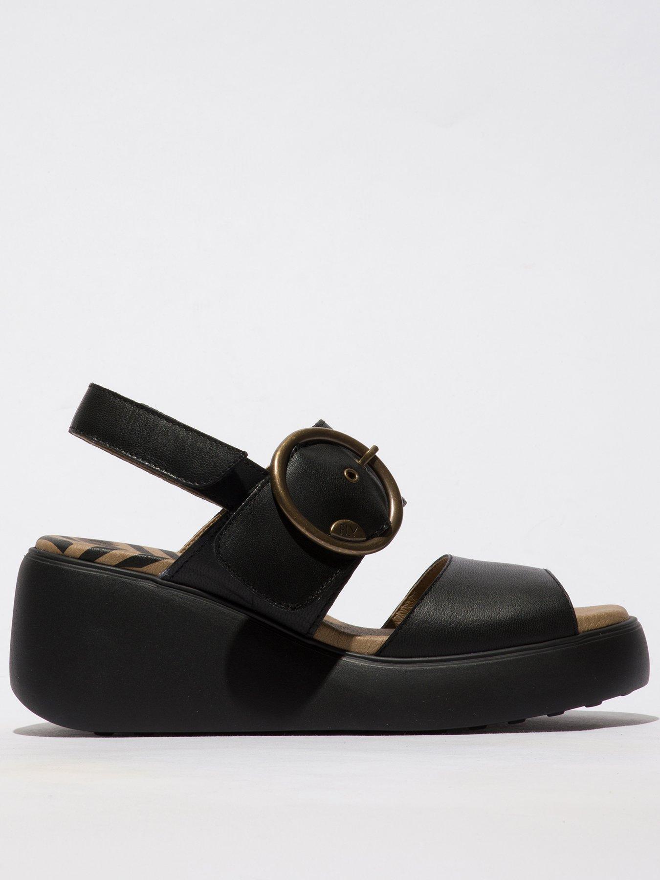 fly-london-digo-circle-buckle-leather-wedged-sandal-black