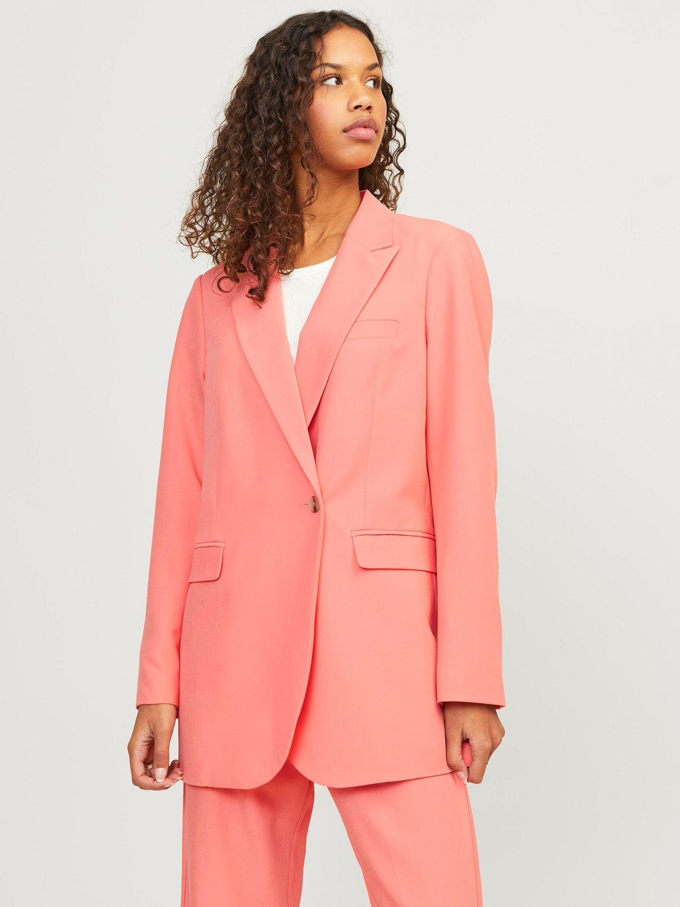 Women's Pink Blazers, Hot & Bright Pink