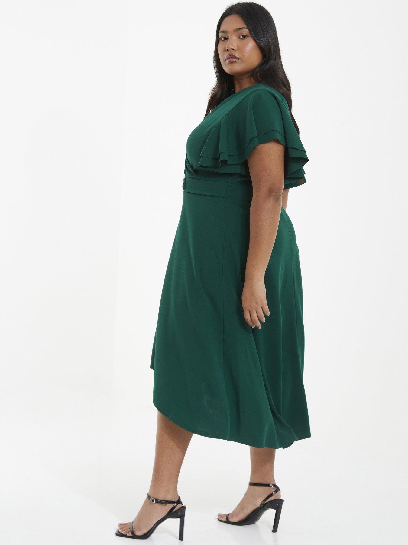 slim fit dress slacks Citrus Crush Skater Dress