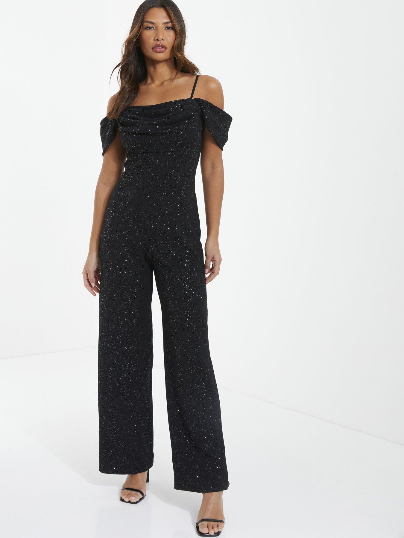 ONE SHOULDER RUFFLE JUMPSUIT – B ANN'S BOUTIQUE, LLC