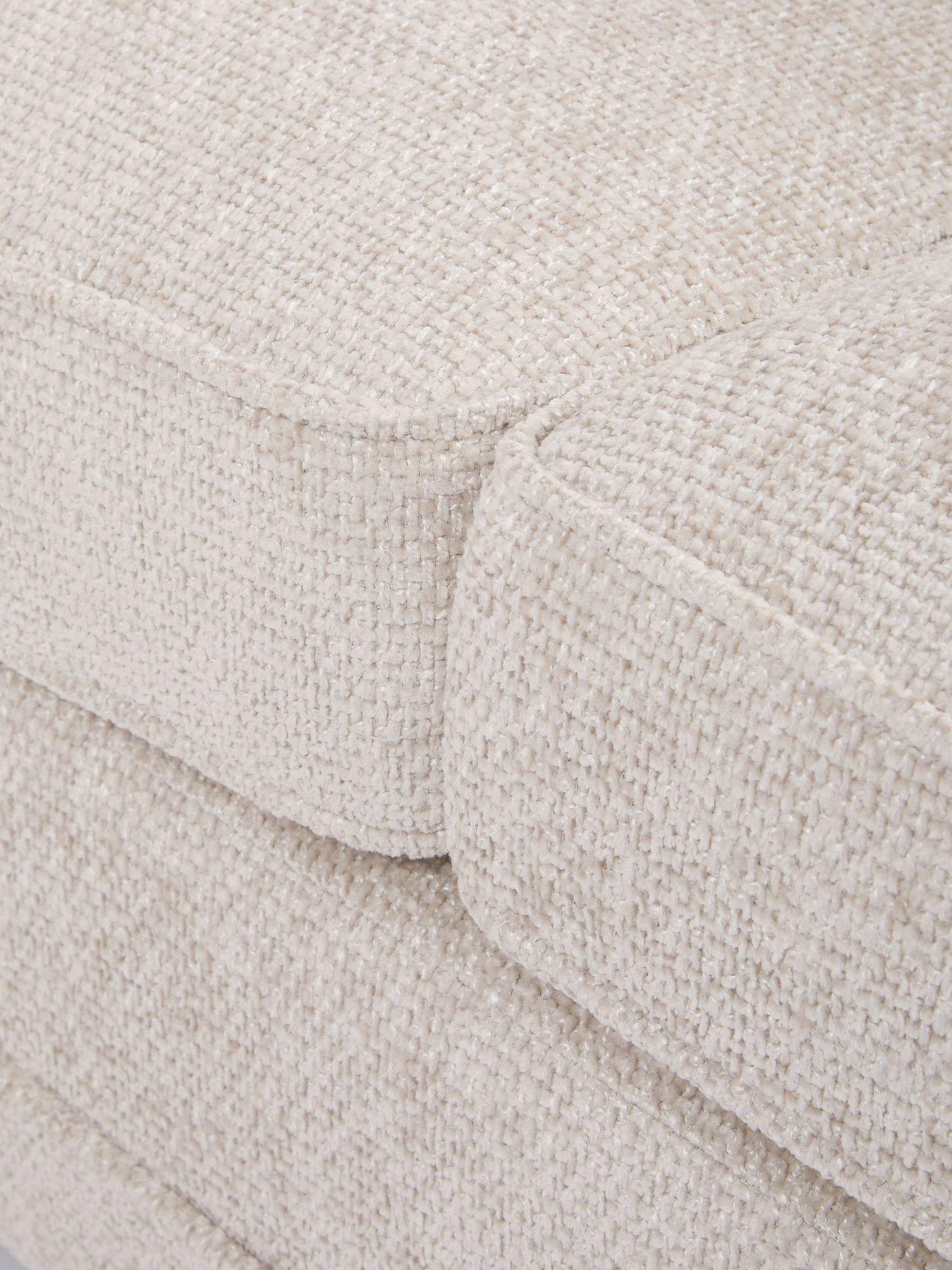 Image 6 of 7 of Very Home Dury Chunky Weave 4 Seater Scatterback Sofa - Natural -&nbsp;FSC&reg; Certified
