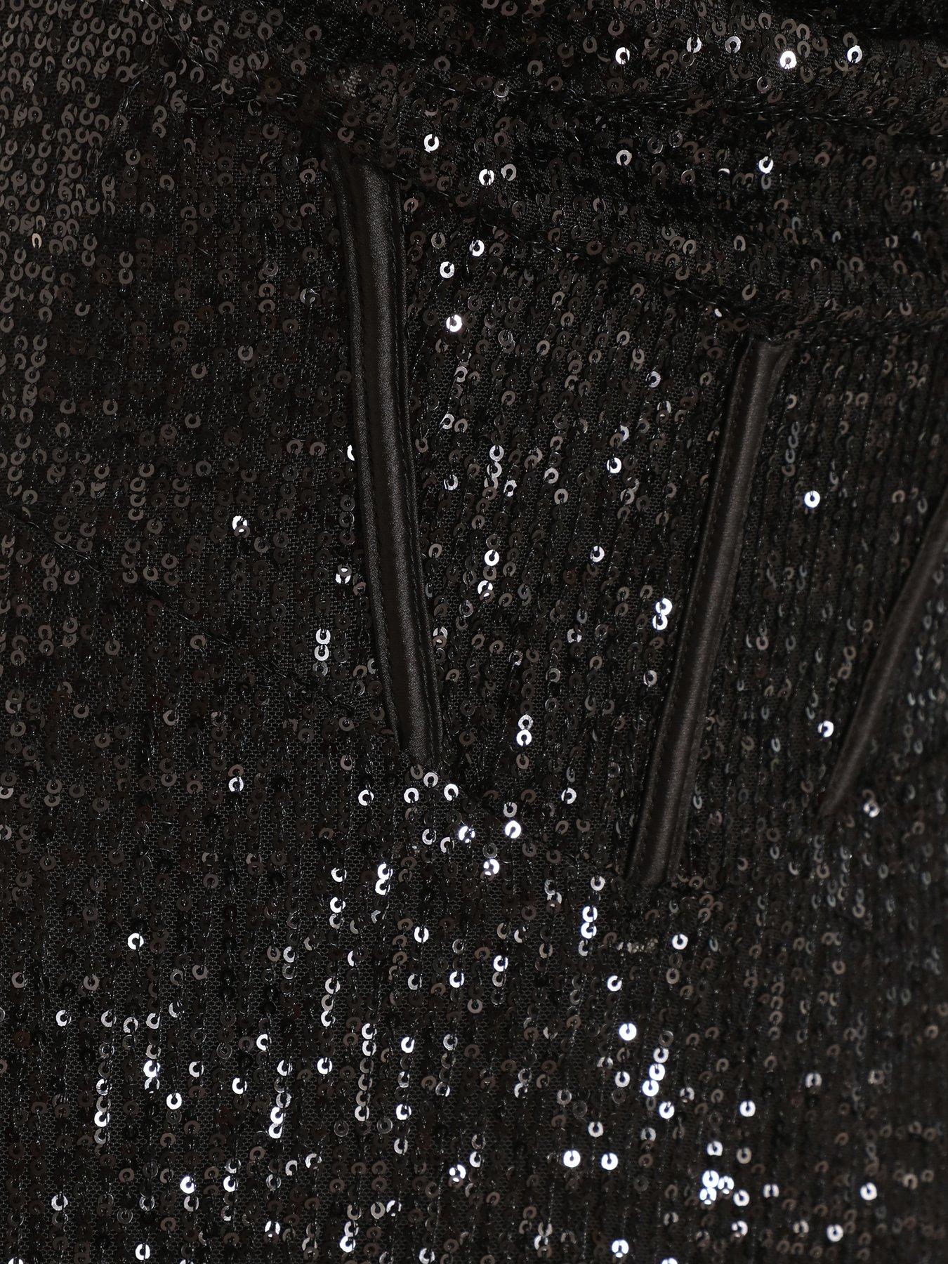 Quiz Black Sequin Maxi Dress | Very