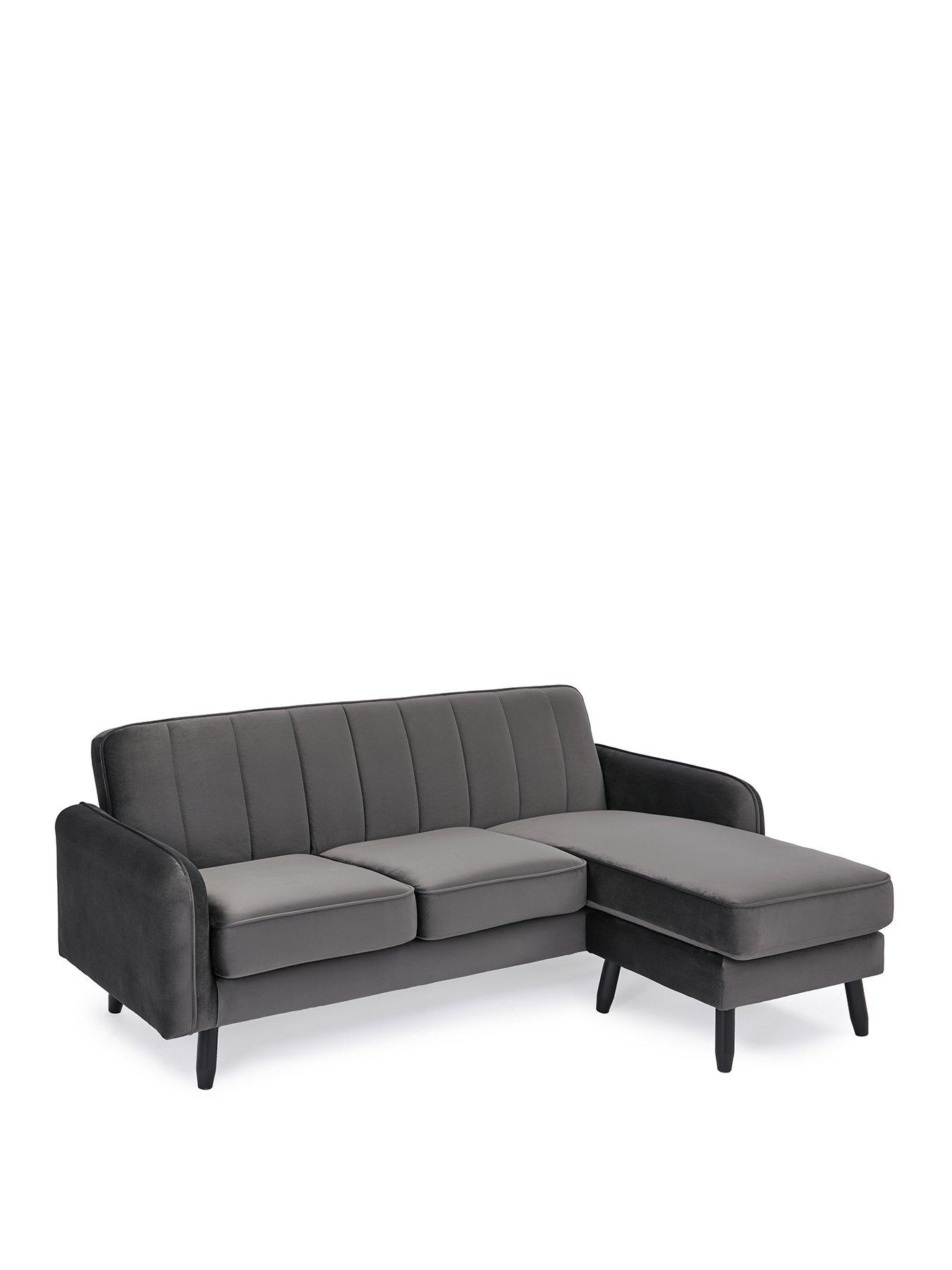 Image 3 of 7 of Everyday Jennifer Compact Reversible Fabric&nbsp;Chaise&nbsp;- FSC&reg; Certified