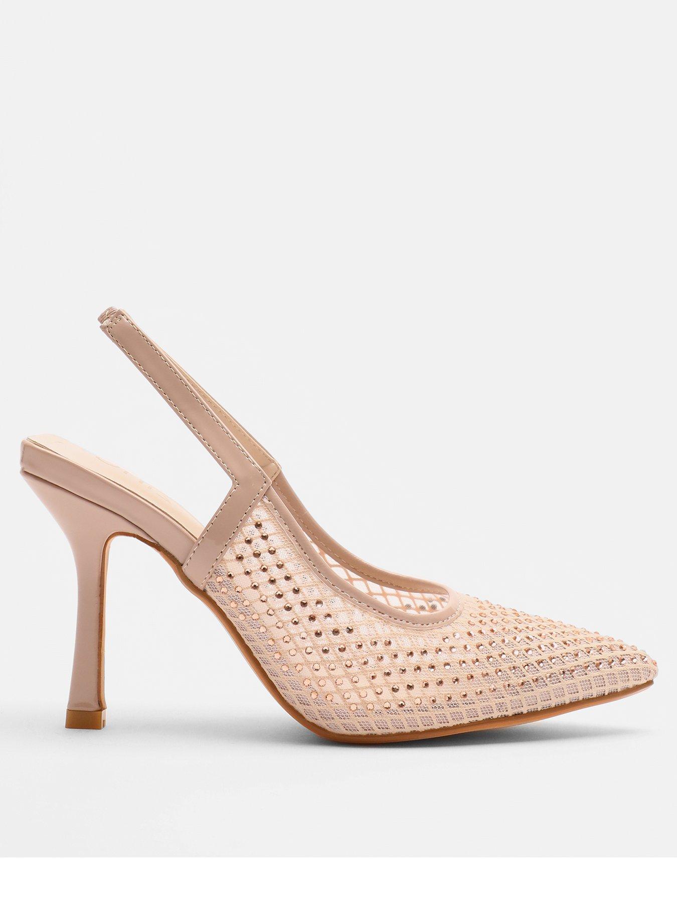 Quiz sales nude heels