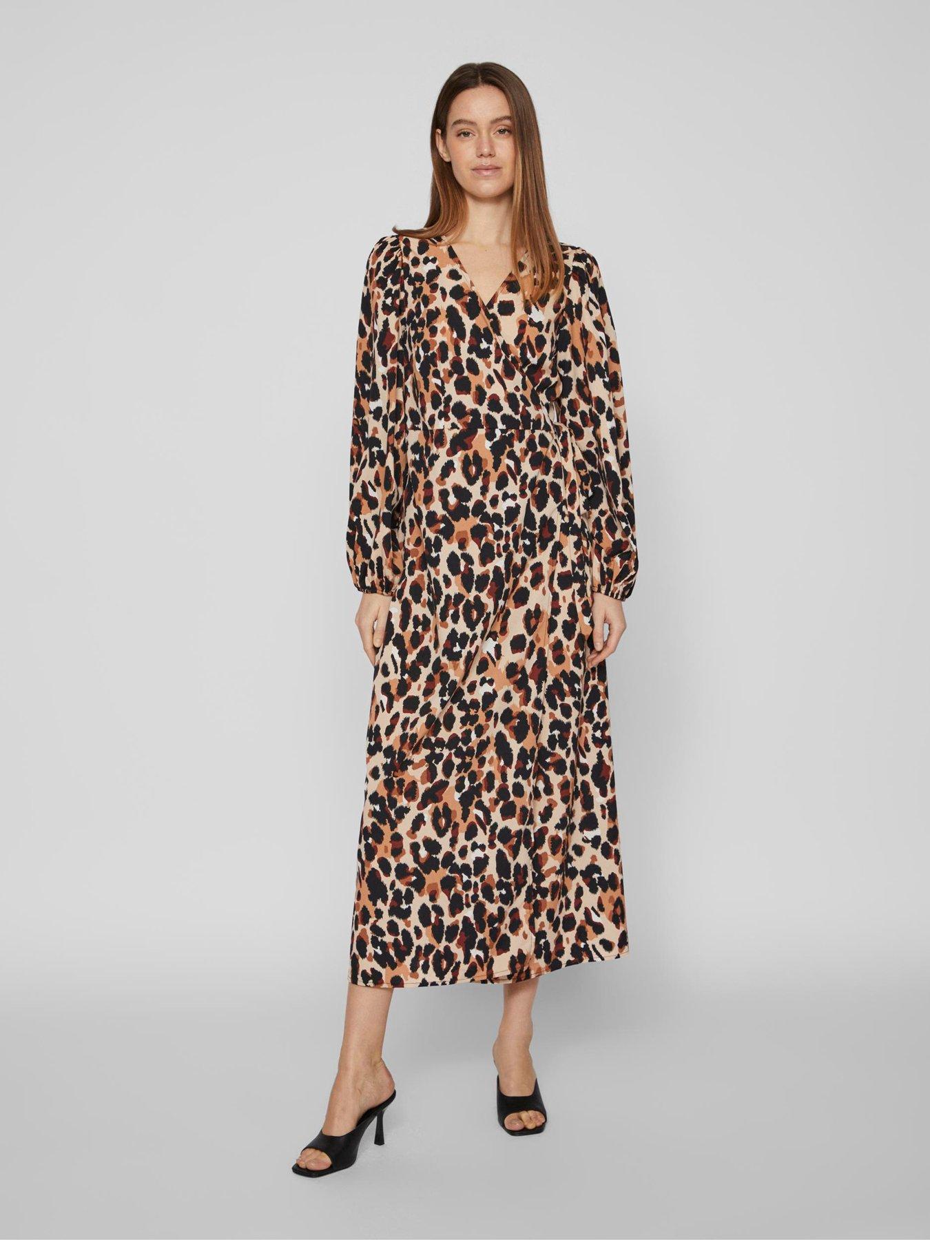 Very leopard cheap print dress