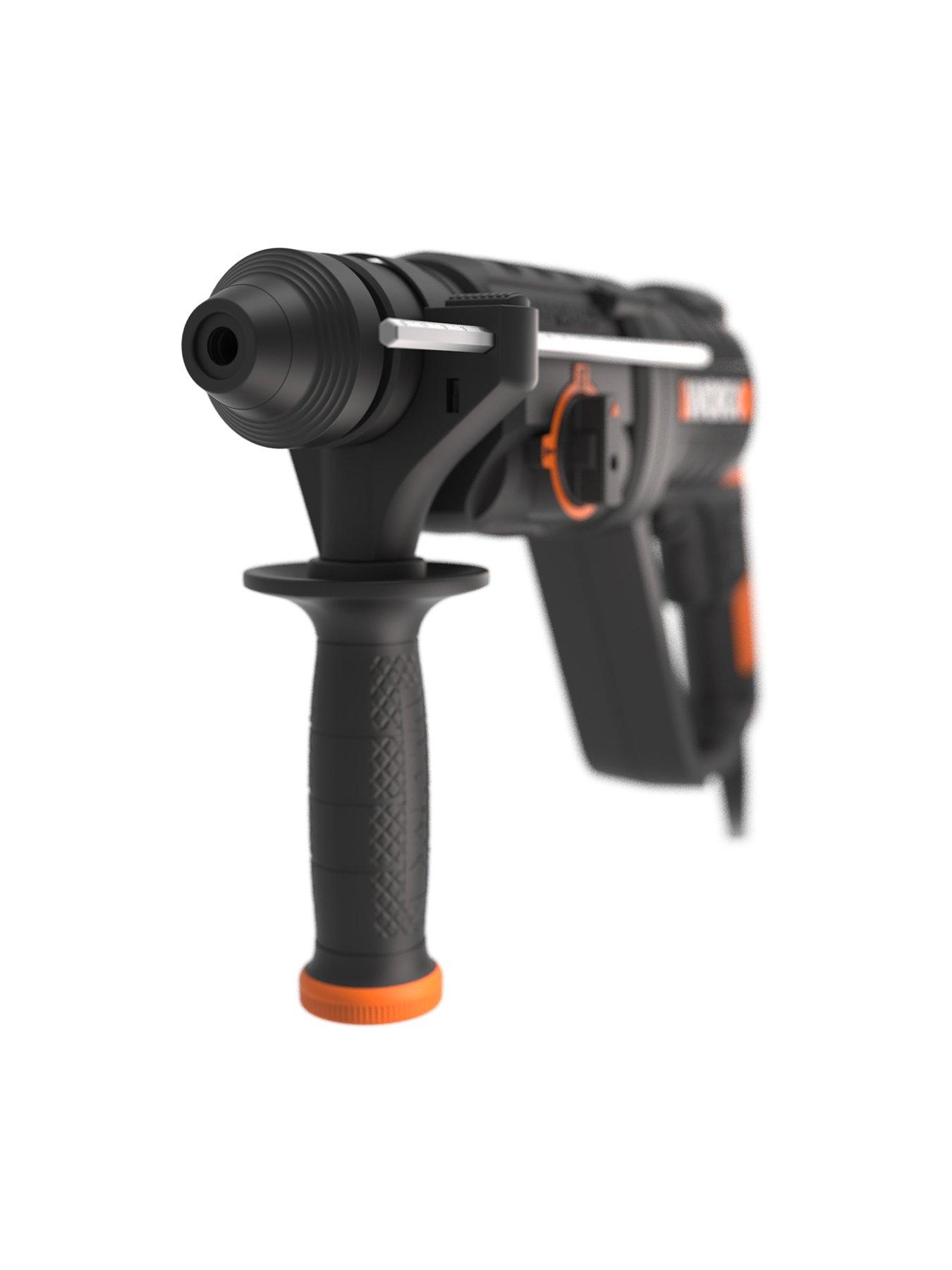 Image 3 of 4 of Worx 750W 24mm Electric Corded Rotary Hammer Drill with Carry Case