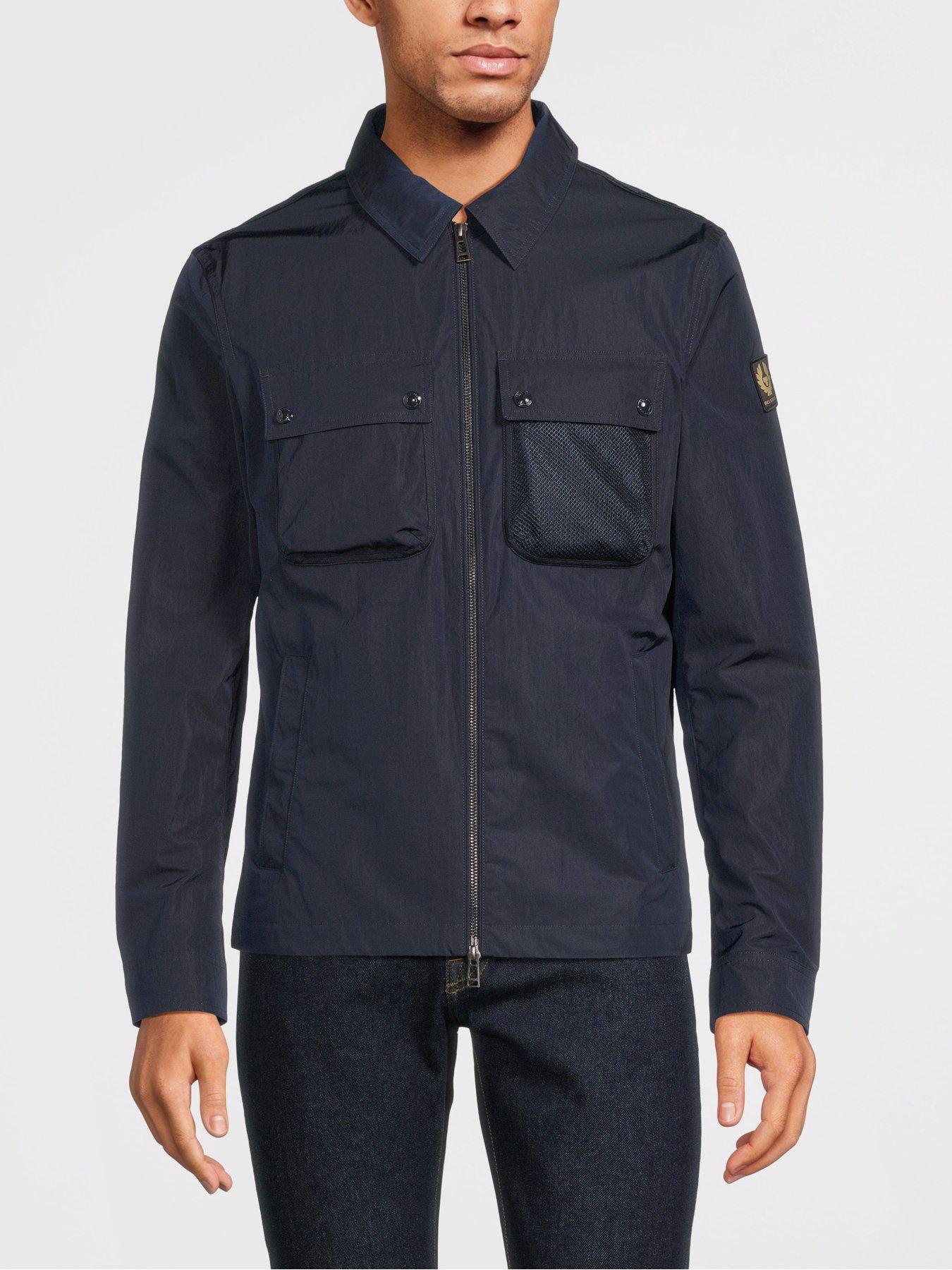 Belstaff overshirt navy best sale