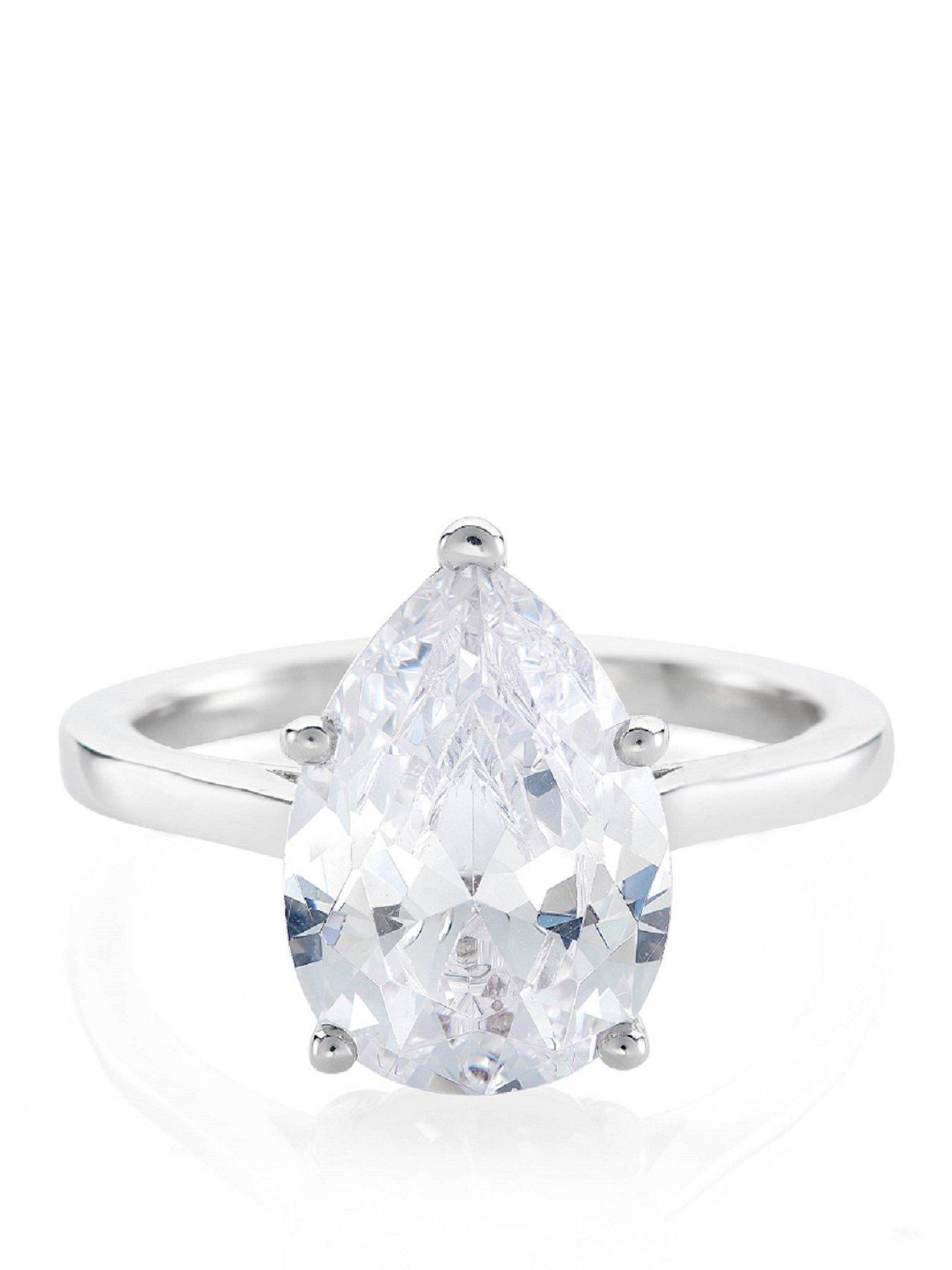 Buckley London The Carat Collection - Pear Solitaire Ring
