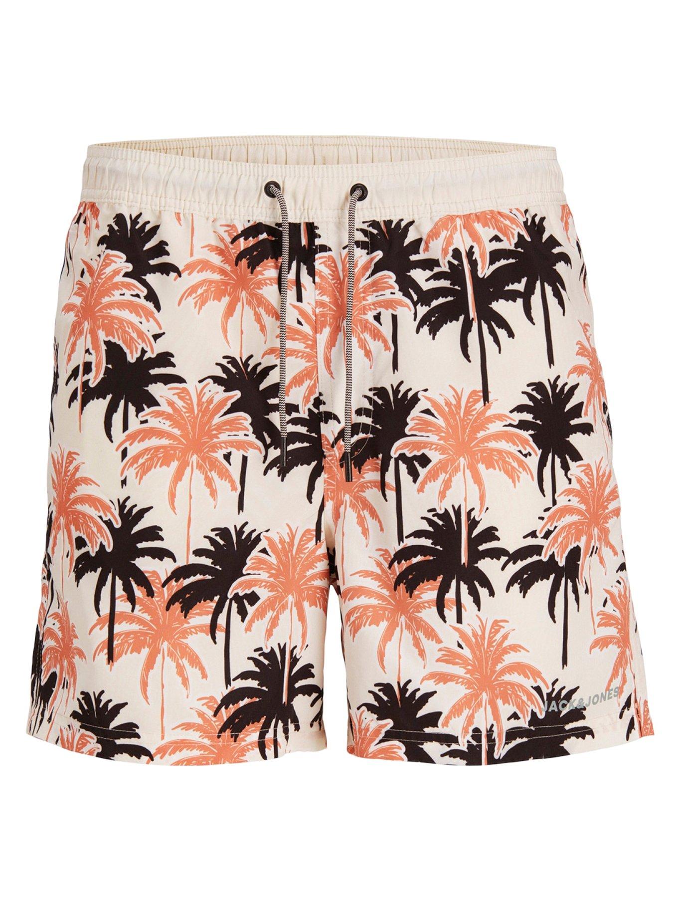 Jack & Jones Junior Boys Fiji Swim Shorts - Buttercream | Very.co.uk