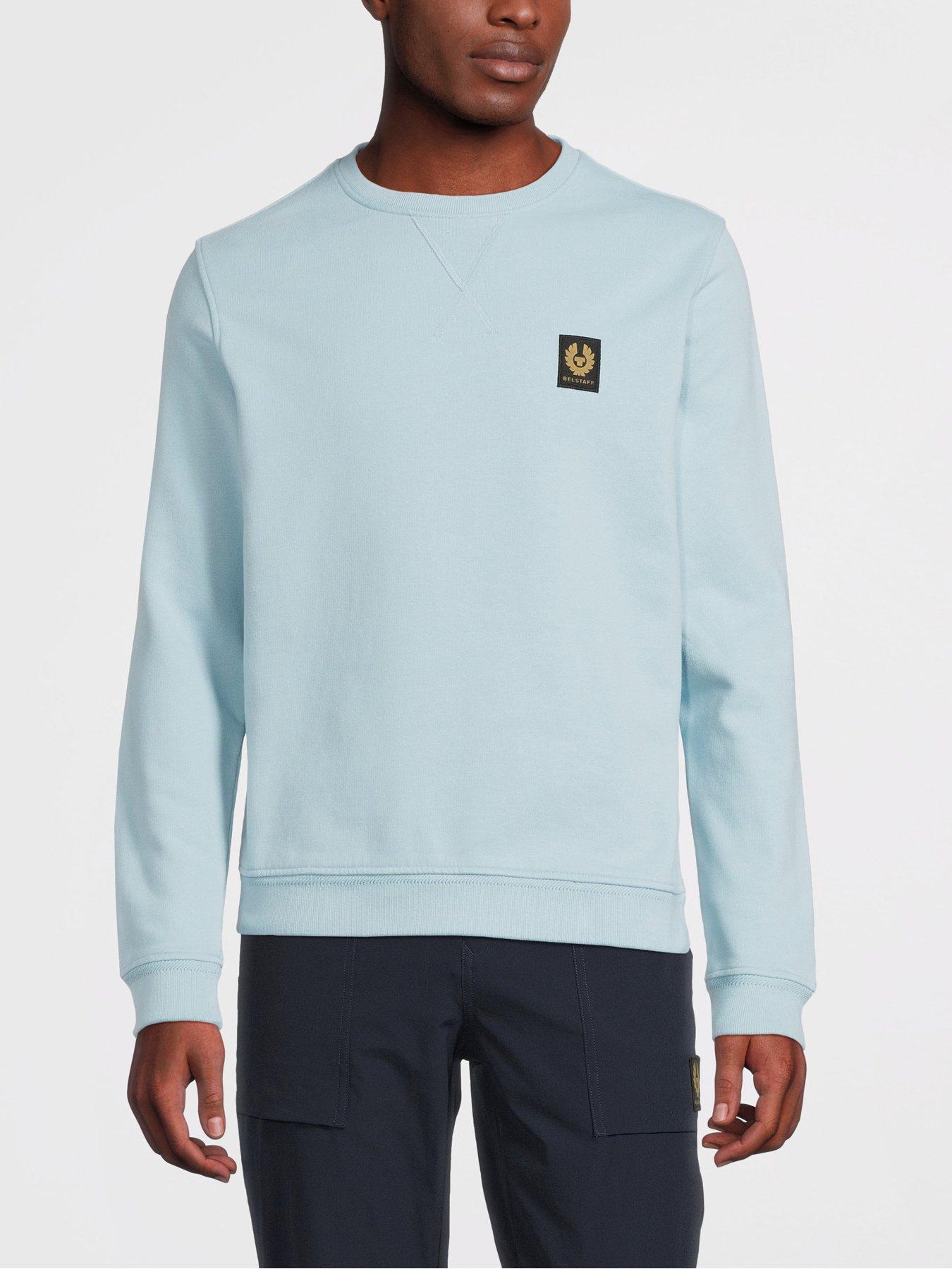 belstaff-logo-sweatshirt-blue