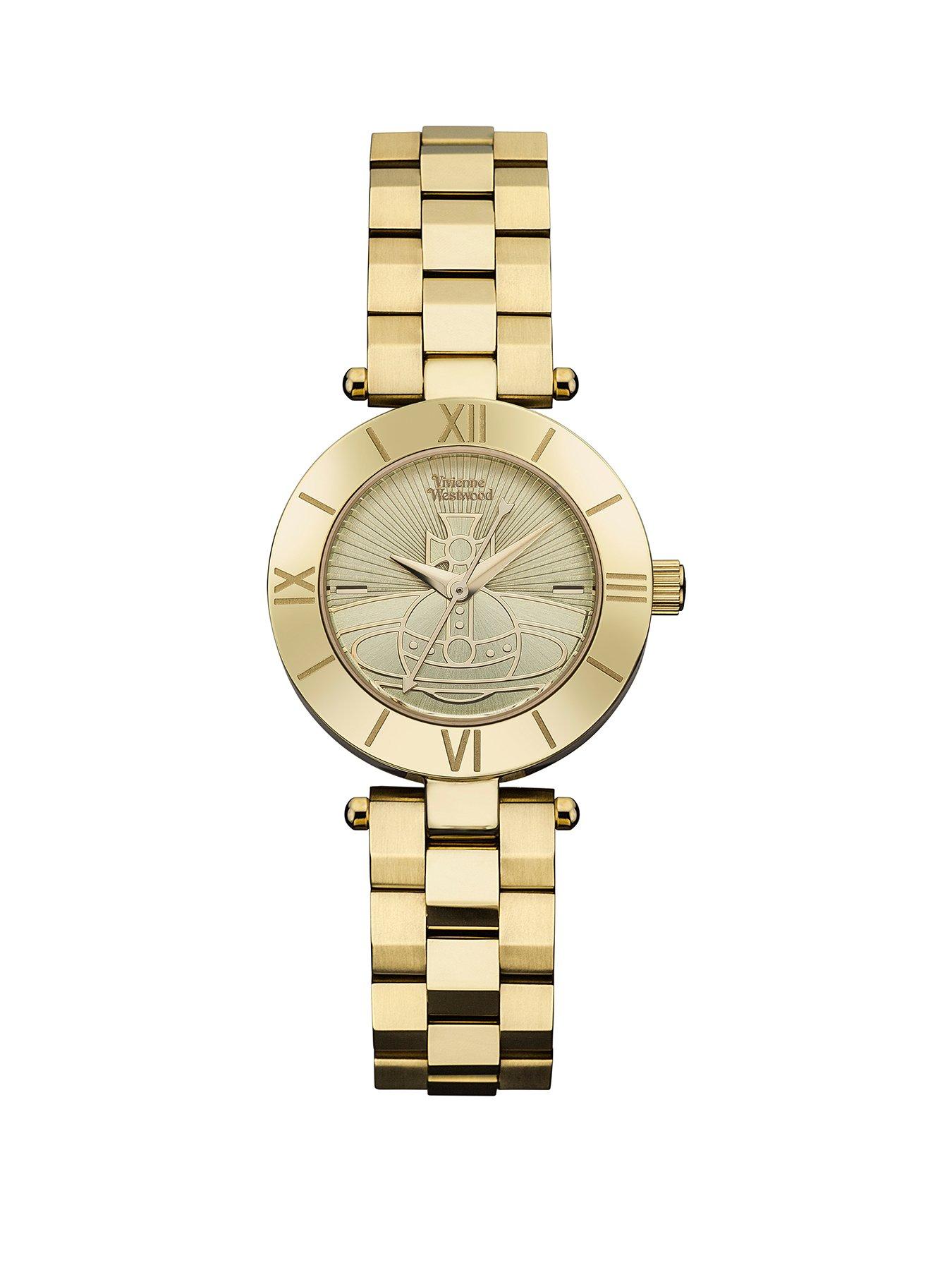 Product photograph of Vivienne Westwood Westbourne Orb Ladies Quartz Watch from very.co.uk