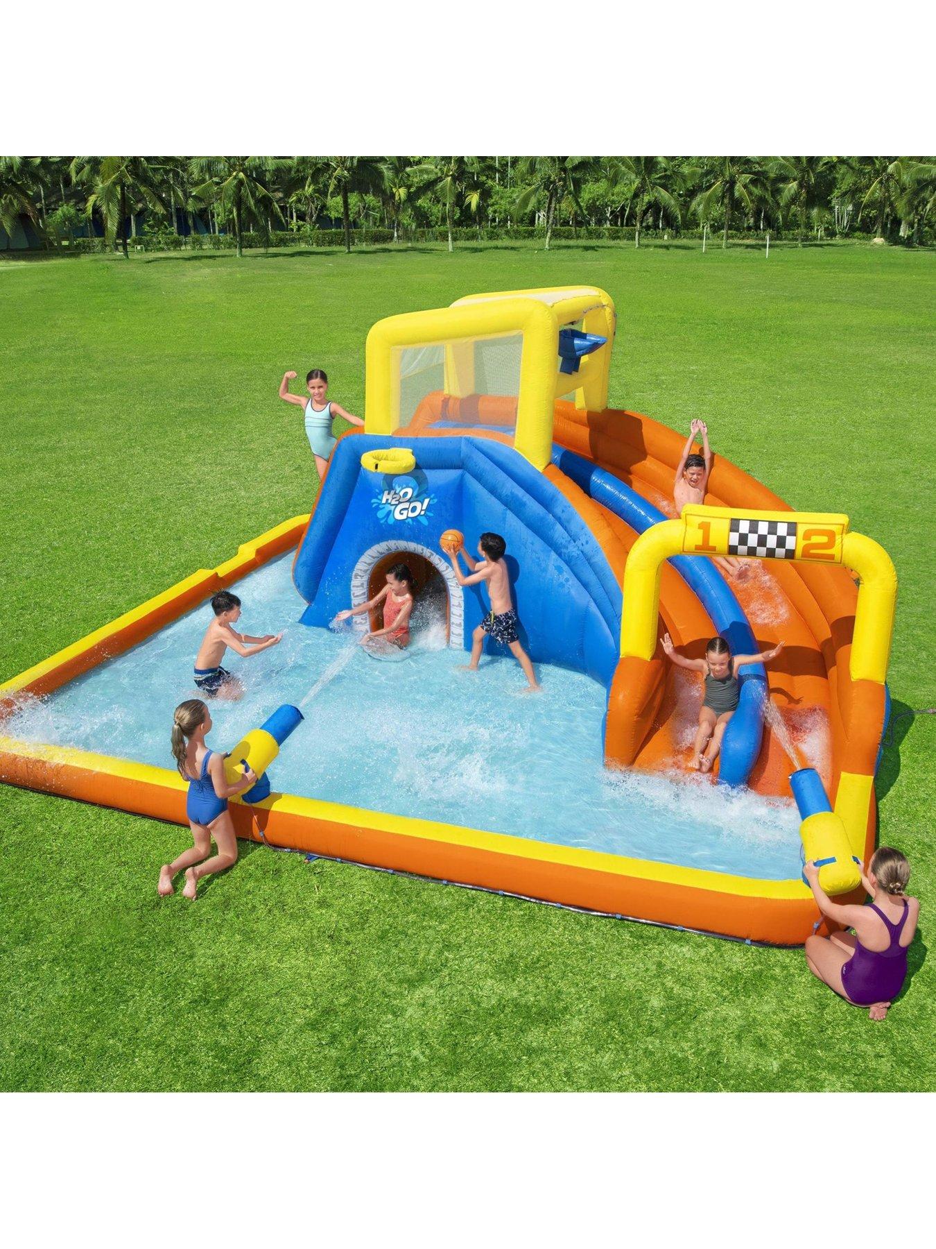 Image 3 of 7 of Bestway Super Speedway Mega Inflatable Water Park