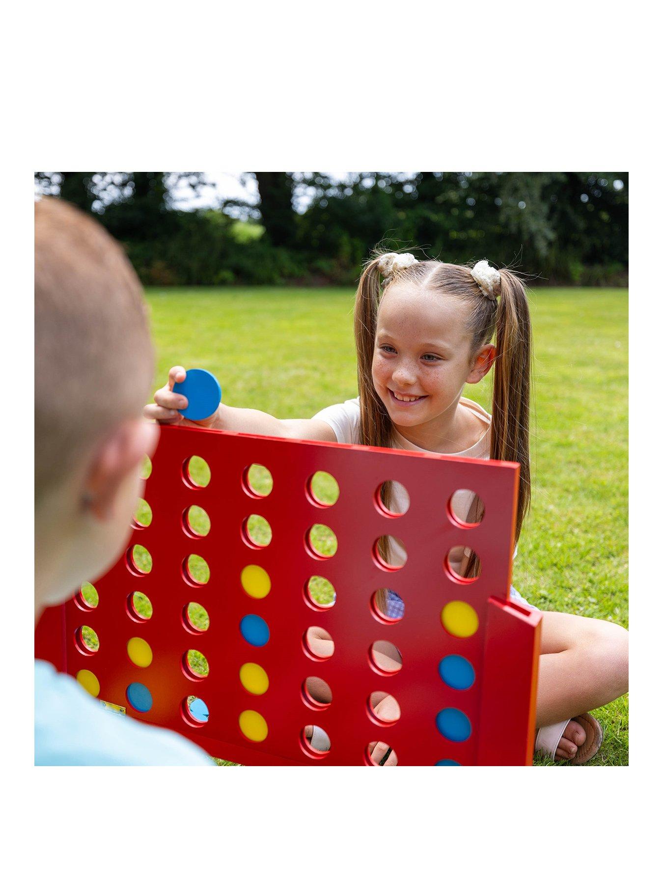 Product photograph of Wooden 4 In A Row Game from very.co.uk