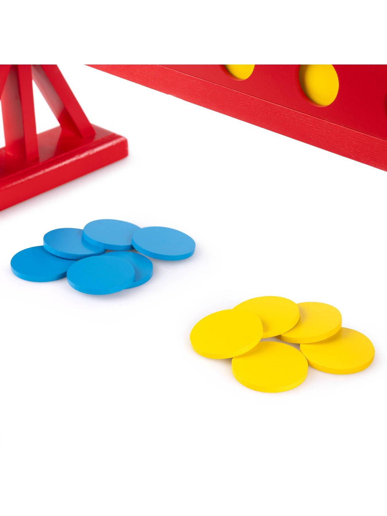 Image 5 of 6 of Grasshopper Games Wooden 4 In A Row Game