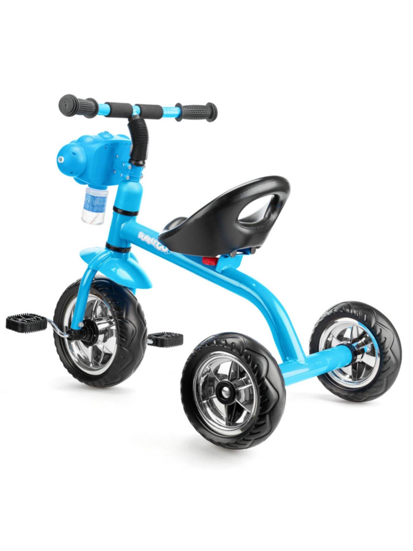 Image 7 of 7 of XOOTZ Bubble Go Trike - Blue with LED Lights