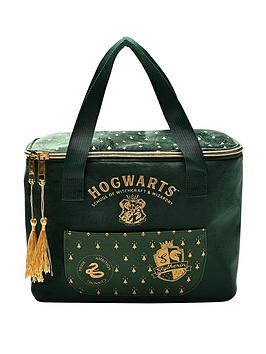 Product photograph of Harry Potter Warner Bros Harry Potter Alumni Lunch Bag Slytherin from very.co.uk