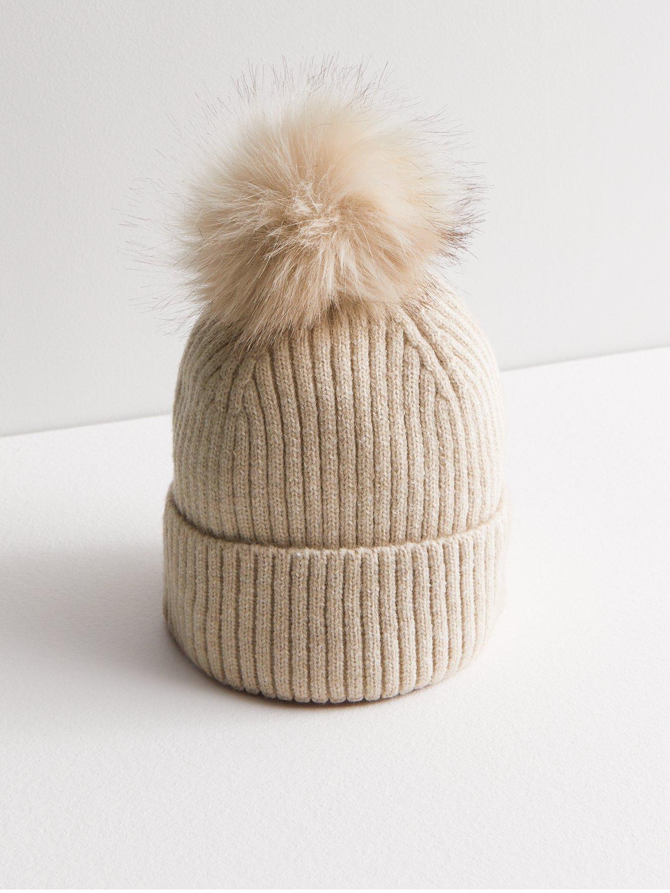 Girls hot sale cream hat