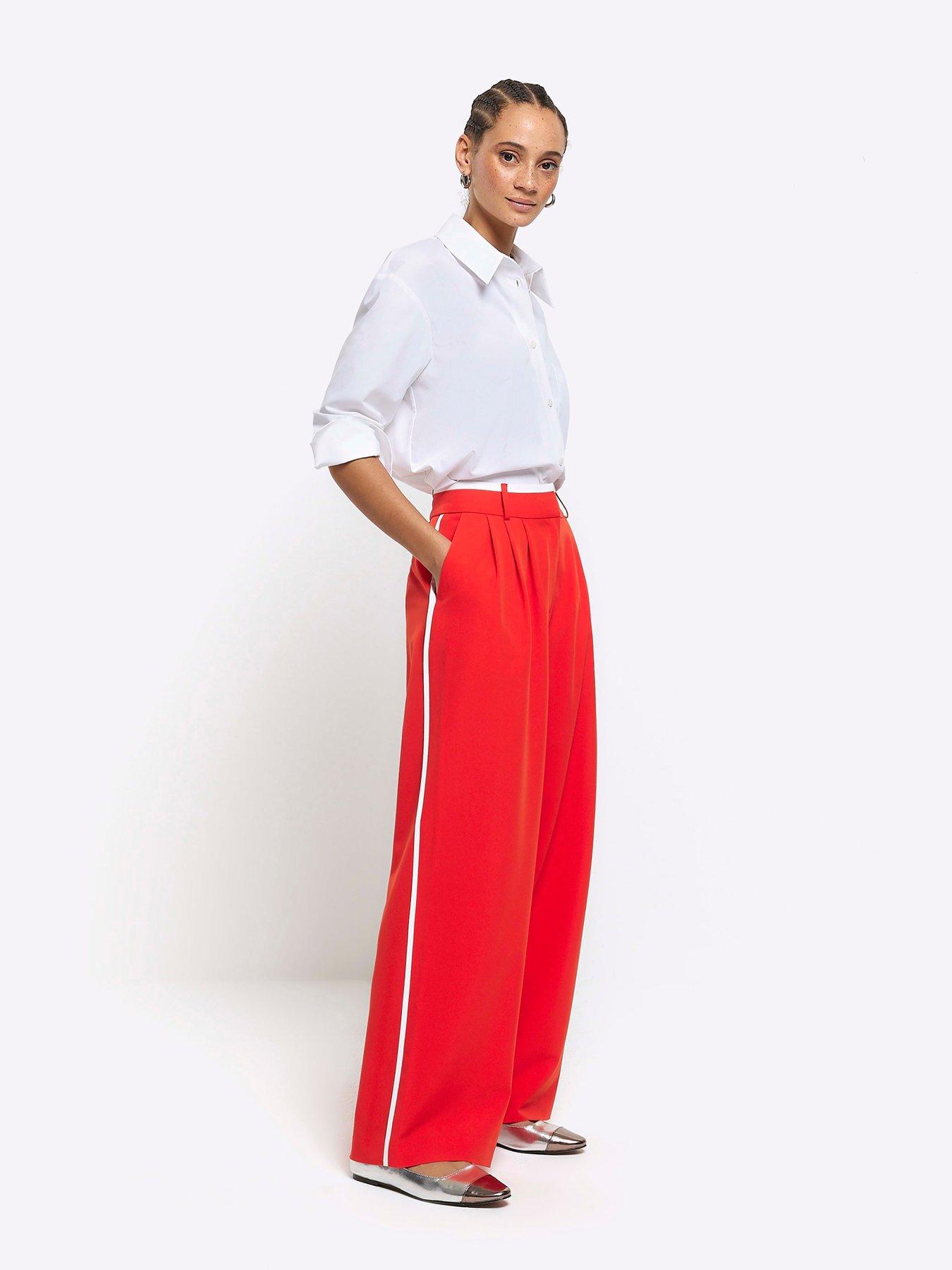 River island stripe on sale trousers