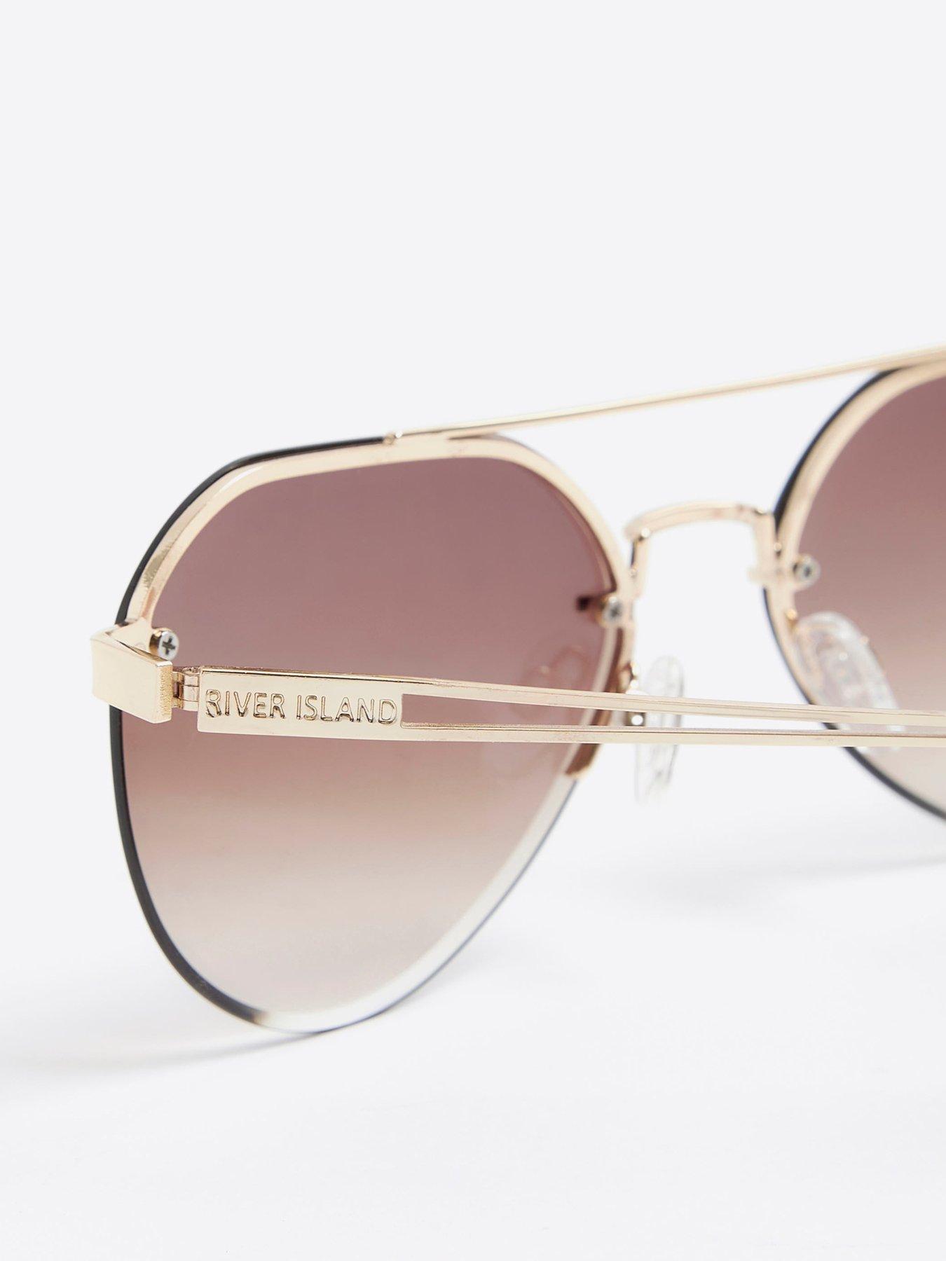 River island cheap aviator sunglasses