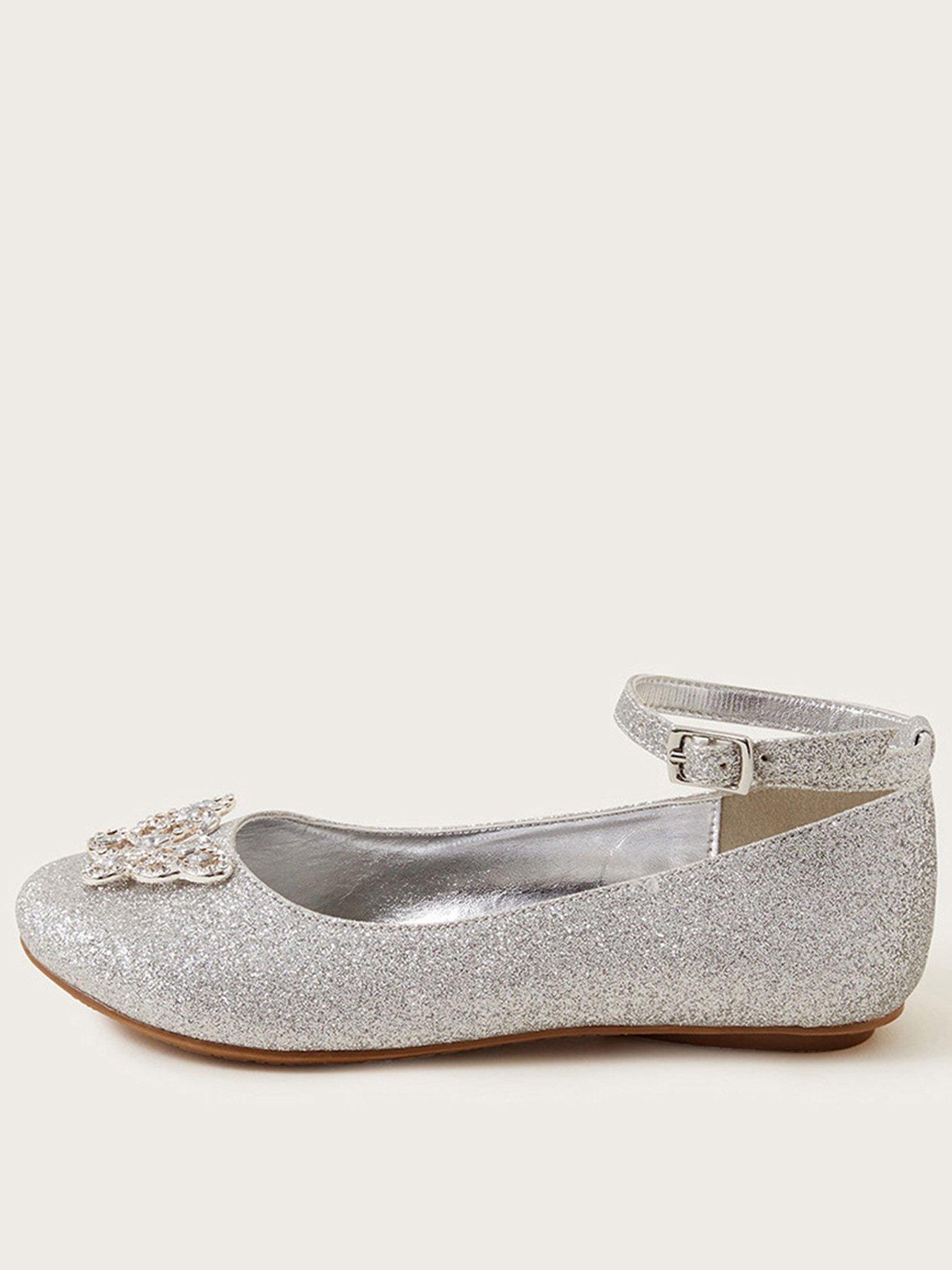 Next girls silver on sale shoes